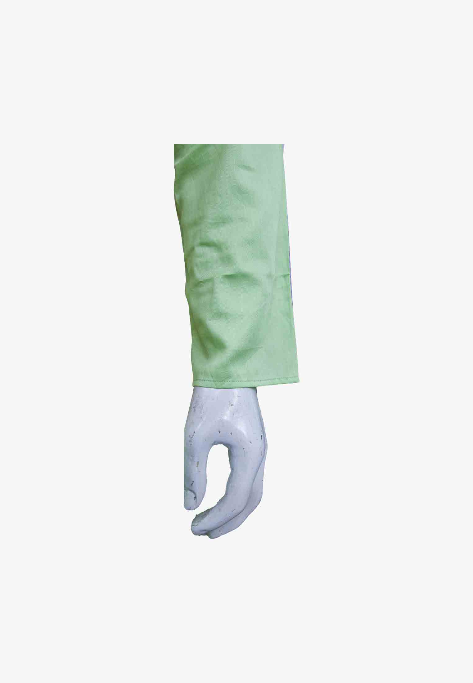Indian Green panjabi with off white koti