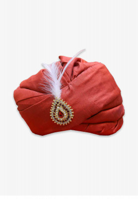 Red Colored Wedding Pagri