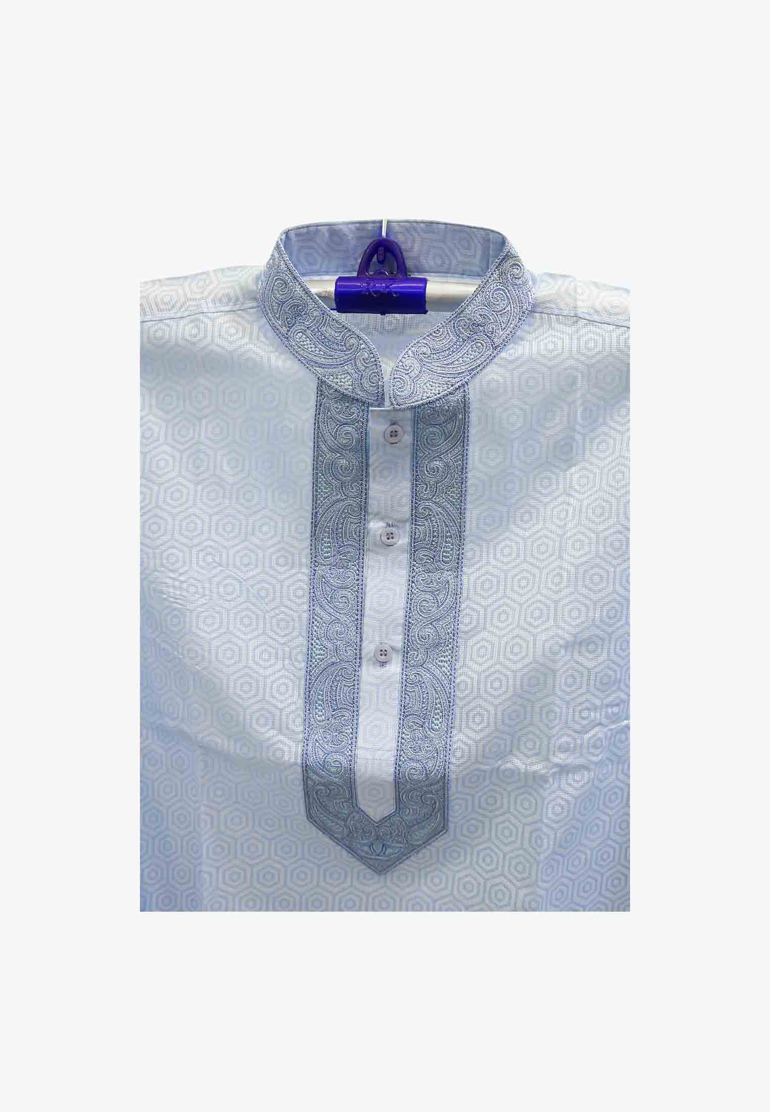Sky Blue Colored stylist  Panjabi