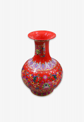A Beautiful China Flower Vase