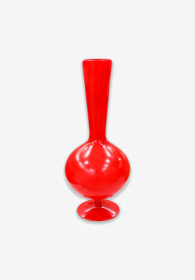 Red color Chinese Flower Vase