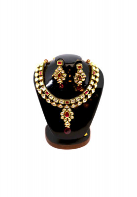 Party Necklace  Kundan jewelry set
