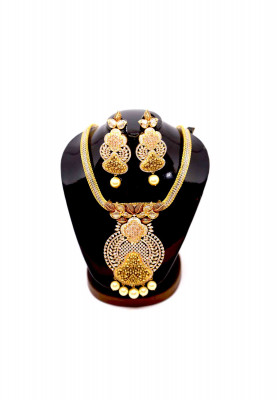 Gold Plated Necklace Set 