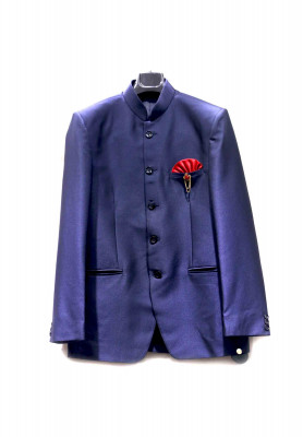 Navy Blue Prince suit With pant 
