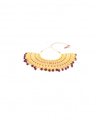 Gold Plate Party-Wedding Necklace Set