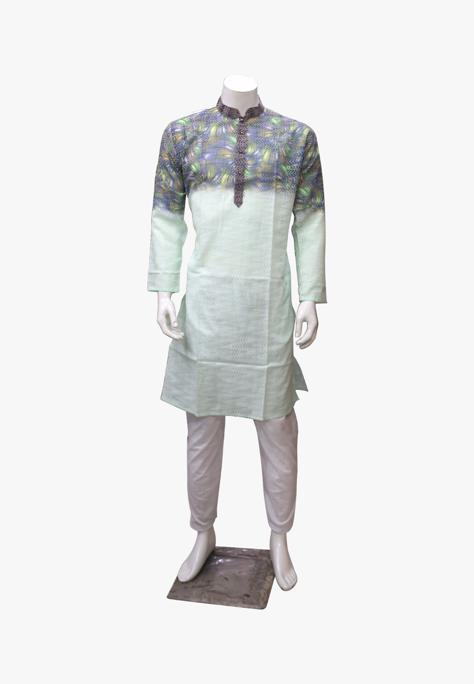 Pest Plain Cotton Indian Panjabi