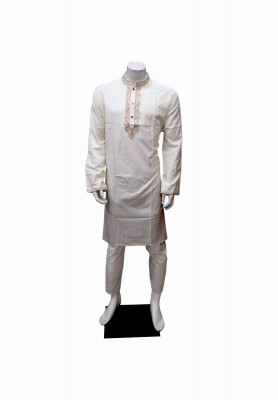 Karchupi neck piyaz cotton indian panjabi