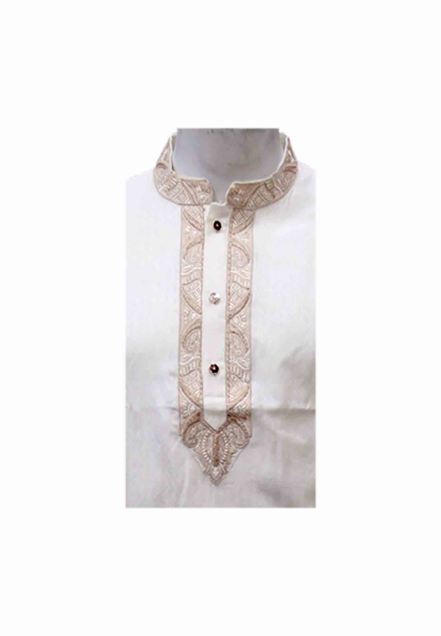 Karchupi neck piyaz cotton indian panjabi