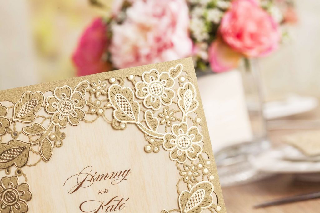 No Reason you should compromise the quality of the wedding invitation card