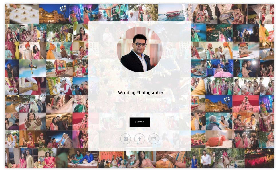 Photographer Online Portfolio Website